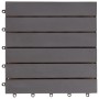 Terrassenplatten 30 Einheiten gewaschenes graues Akazienholz 30x30cm von vidaXL, Böden und Teppiche - Ref: Foro24-3054433, Pr...