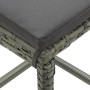 Garden bar furniture 7 pieces cushions gray synthetic rattan by vidaXL, Garden sets - Ref: Foro24-3064788, Price: 289,61 €, D...