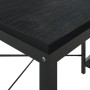 Escritorio de ordenador madera de ingeniería negro 110x72x70 cm de vidaXL, Escritorios - Ref: Foro24-30212, Precio: 111,99 €,...