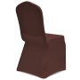 Elastic chair cover 4 units brown by vidaXL, Covers - Ref: Foro24-131416, Price: 18,11 €, Discount: %