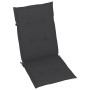 Garden chairs 6 pcs solid teak wood anthracite cushions by vidaXL, Garden chairs - Ref: Foro24-3065560, Price: 654,01 €, Disc...