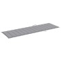 Tumbona doble y cojines madera pino impregnada gris de vidaXL, Tumbonas - Ref: Foro24-3065970, Precio: 312,99 €, Descuento: %