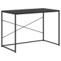 Black particleboard computer desk 110x60x70 cm by vidaXL, Desks - Ref: Foro24-30208, Price: 92,21 €, Discount: %