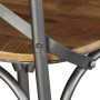 Dining chairs 4 pcs. mango wood cross steel backrest by vidaXL, dining chairs - Ref: Foro24-274882, Price: 547,75 €, Discount: %