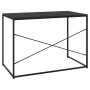 Black particleboard computer desk 110x60x70 cm by vidaXL, Desks - Ref: Foro24-30208, Price: 92,21 €, Discount: %