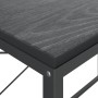 Black particleboard computer desk 110x60x70 cm by vidaXL, Desks - Ref: Foro24-30208, Price: 92,21 €, Discount: %