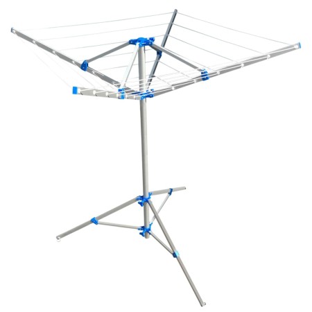 ProPlus Rotating clothesline with gray metal legs by ProPlus, Clotheslines and hangers - Ref: Foro24-424756, Price: 67,48 €, ...