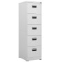 Armario archivador de acero gris claro 46x62x164 cm de vidaXL, Armarios archivadores - Ref: Foro24-336283, Precio: 393,99 €, ...