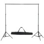 Fotostudio-Set mit Lampen, Schirmen, Hintergrund und Reflektor von vidaXL, Blitze und Studiobeleuchtung - Ref: Foro24-3067092...