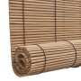 Estor enrollable de bambú 2 unidades marrón 100x160 cm de vidaXL, Persianas y estores - Ref: Foro24-3057519, Precio: 37,99 €,...