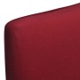 Elastic straight chair cover 6 units burgundy by vidaXL, Covers - Ref: Foro24-130379, Price: 21,57 €, Discount: %