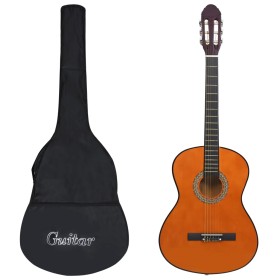 Guitarra clásica para principiantes con funda 4/4 39" de vidaXL, Guitarras - Ref: Foro24-3055601, Precio: 76,86 €, Descuento: %