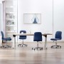 Dining chairs 4 units blue fabric by vidaXL, dining chairs - Ref: Foro24-3056534, Price: 222,25 €, Discount: %