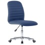 Dining chairs 4 units blue fabric by vidaXL, dining chairs - Ref: Foro24-3056534, Price: 220,99 €, Discount: %