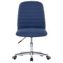 Dining chairs 4 units blue fabric by vidaXL, dining chairs - Ref: Foro24-3056534, Price: 220,99 €, Discount: %