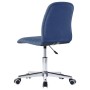 Dining chairs 4 units blue fabric by vidaXL, dining chairs - Ref: Foro24-3056534, Price: 220,99 €, Discount: %