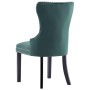 Dining chairs 6 units dark green velvet by vidaXL, dining chairs - Ref: Foro24-3055876, Price: 834,90 €, Discount: %