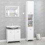 White engineered wood 3-piece bathroom furniture set by vidaXL, Bathroom furniture - Ref: Foro24-3056916, Price: 137,11 €, Di...