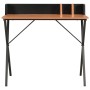 Black and brown desk 80x50x84 cm by vidaXL, Desks - Ref: Foro24-20274, Price: 64,77 €, Discount: %