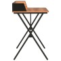 Black and brown desk 80x50x84 cm by vidaXL, Desks - Ref: Foro24-20274, Price: 64,77 €, Discount: %