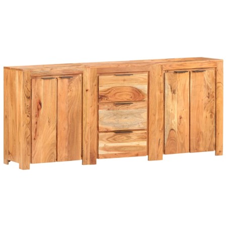 Sideboard with 3 drawers and 4 doors solid acacia wood by vidaXL, Sideboards - Ref: Foro24-3056726, Price: 546,52 €, Discount: %