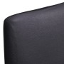 Straight elastic chair cover 6 units anthracite gray by vidaXL, Covers - Ref: Foro24-131422, Price: 22,20 €, Discount: %