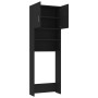 Mueble para lavadora madera de ingeniería negro de vidaXL, Accesorios para lavadoras y secadoras - Ref: Foro24-3055637, Preci...