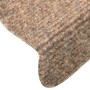 Self-adhesive stair mat 5 pcs 56x17x3 cm cream by vidaXL, Stair mats - Ref: Foro24-149692, Price: 19,69 €, Discount: %