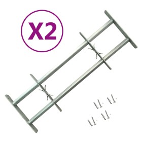 Adjustable window security bars 2 pcs 700-1050 mm by vidaXL, Windows - Ref: Foro24-3057508, Price: 68,99 €, Discount: %