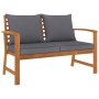 Garden furniture 3 pcs cushions solid acacia wood by vidaXL, Garden sets - Ref: Foro24-3057789, Price: 420,81 €, Discount: %