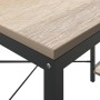 Black and oak plywood computer desk 110x72x70cm by vidaXL, Desks - Ref: Foro24-30215, Price: 113,67 €, Discount: %