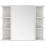 Juego muebles de baño 3 pzas madera de ingeniería gris hormigón de vidaXL, Muebles de baño - Ref: Foro24-3056956, Precio: 190...