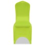 Funda de silla elástica 4 unidades verde de vidaXL, Fundas - Ref: Foro24-131417, Precio: 21,28 €, Descuento: %