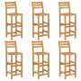 Garden bar table and chairs 7 pcs solid acacia wood by vidaXL, Garden sets - Ref: Foro24-3057851, Price: 490,33 €, Discount: %