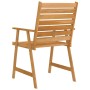 Garden dining set 9 pieces solid acacia wood by vidaXL, Garden sets - Ref: Foro24-3057847, Price: 670,99 €, Discount: %