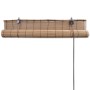 Bamboo roller blind 2 units brown 80x160 cm by vidaXL, Blinds and blinds - Ref: Foro24-3057518, Price: 30,86 €, Discount: %