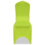 Elastic chair cover 6 units green by vidaXL, Covers - Ref: Foro24-131414, Price: 27,44 €, Discount: %