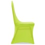 Funda de silla elástica 6 unidades verde de vidaXL, Fundas - Ref: Foro24-131414, Precio: 27,44 €, Descuento: %