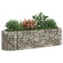 Arriate de gaviones de hierro galvanizado 190x50x50 cm de vidaXL, Maceteros y jardineras - Ref: Foro24-152025, Precio: 84,58 ...