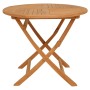 5-piece solid teak wood garden dining set by vidaXL, Garden sets - Ref: Foro24-3059580, Price: 436,25 €, Discount: %