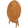 5-piece solid teak wood garden dining set by vidaXL, Garden sets - Ref: Foro24-3059580, Price: 436,25 €, Discount: %