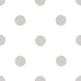 Urban Friends & Coffee White and Gray Polka Dot Wallpaper by Noordwand, Painted paper - Ref: Foro24-425315, Price: 18,63 €, D...