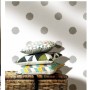 Urban Friends & Coffee White and Gray Polka Dot Wallpaper by Noordwand, Painted paper - Ref: Foro24-425315, Price: 18,63 €, D...