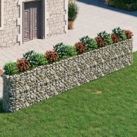 Galvanized iron gabion bed 540x50x100 cm by vidaXL, Pots and planters - Ref: Foro24-152038, Price: 167,99 €, Discount: %