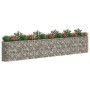 Galvanized iron gabion bed 540x50x100 cm by vidaXL, Pots and planters - Ref: Foro24-152038, Price: 168,00 €, Discount: %