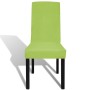 Straight elastic chair cover 4 units green by vidaXL, Covers - Ref: Foro24-131427, Price: 17,11 €, Discount: %