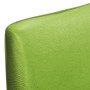 Funda para silla elástica recta 4 unidades verde de vidaXL, Fundas - Ref: Foro24-131427, Precio: 17,11 €, Descuento: %