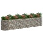 Galvanized iron gabion bed 500x100x100 cm by vidaXL, Pots and planters - Ref: Foro24-152048, Price: 170,94 €, Discount: %