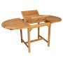 5-piece garden dining set solid teak wood by vidaXL, Garden sets - Ref: Foro24-3059587, Price: 617,99 €, Discount: %