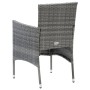 Garden furniture 5 pieces synthetic rattan and gray glass by vidaXL, Garden sets - Ref: Foro24-3058319, Price: 393,99 €, Disc...